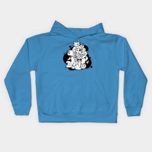 Cats - Doodle Kids Hoodie